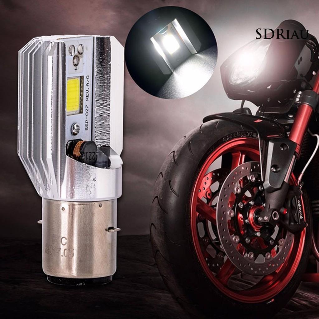 Đèn Pha Led H6 / H4 Cob Siêu Sáng Chống Nước Cho Xe Mô Tô
