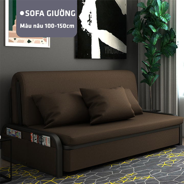 Ghế Sofa Giường Gấp Gọn Đa Năng , Sofa Giường Gấp Gọn Nghỉ Trưa Phù Hợp Nhà Chung Cư Diện Tích Hẹp