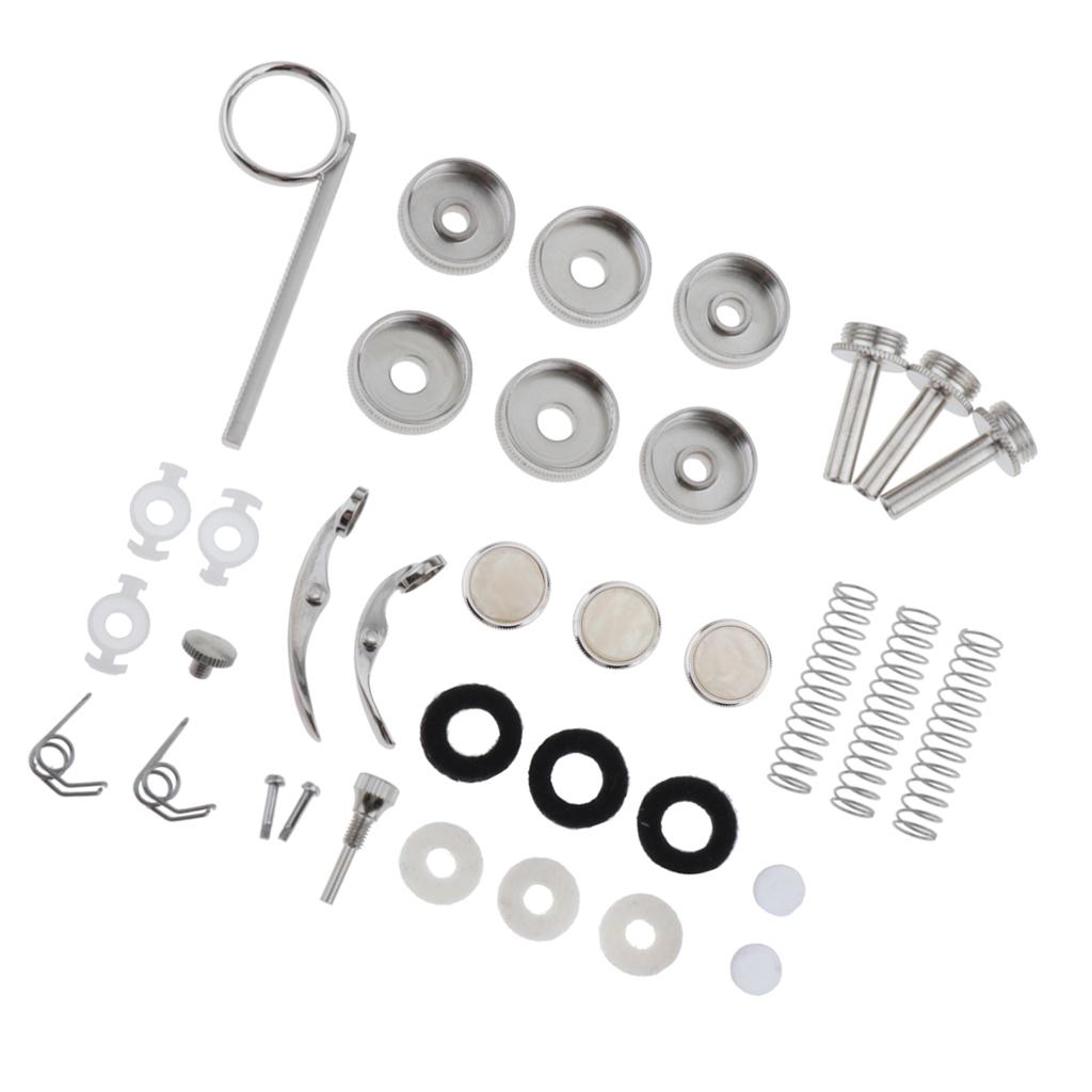 Trumpet Maintenance Parts Musical Instrument Replacement Kit Combo Set