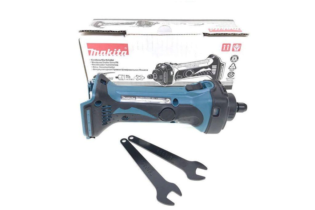 MÁY MÀI KHUÔN DÙNG PIN 18V 38MM MAKITA (KHÔNG KÈM PIN VÀ ĐẾ SẠC) DGD801Z (LOẠI MŨI NGẮN)- HÀNG CHÍNH HÃNG