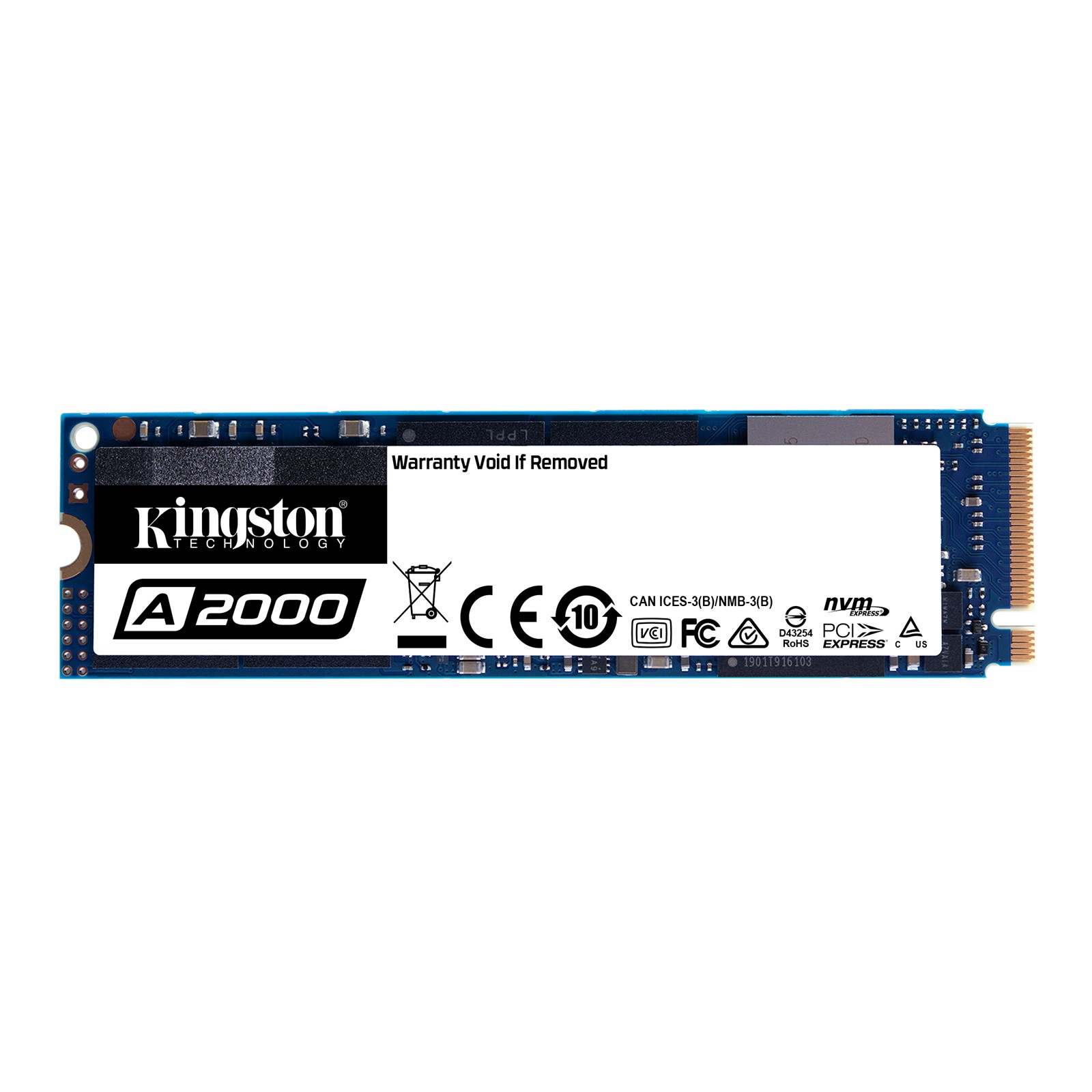 Ổ cứng SSD Kingston A2000 NVMe PCIe Gen 3.0 x4 500G - Hàng Chính Hãng