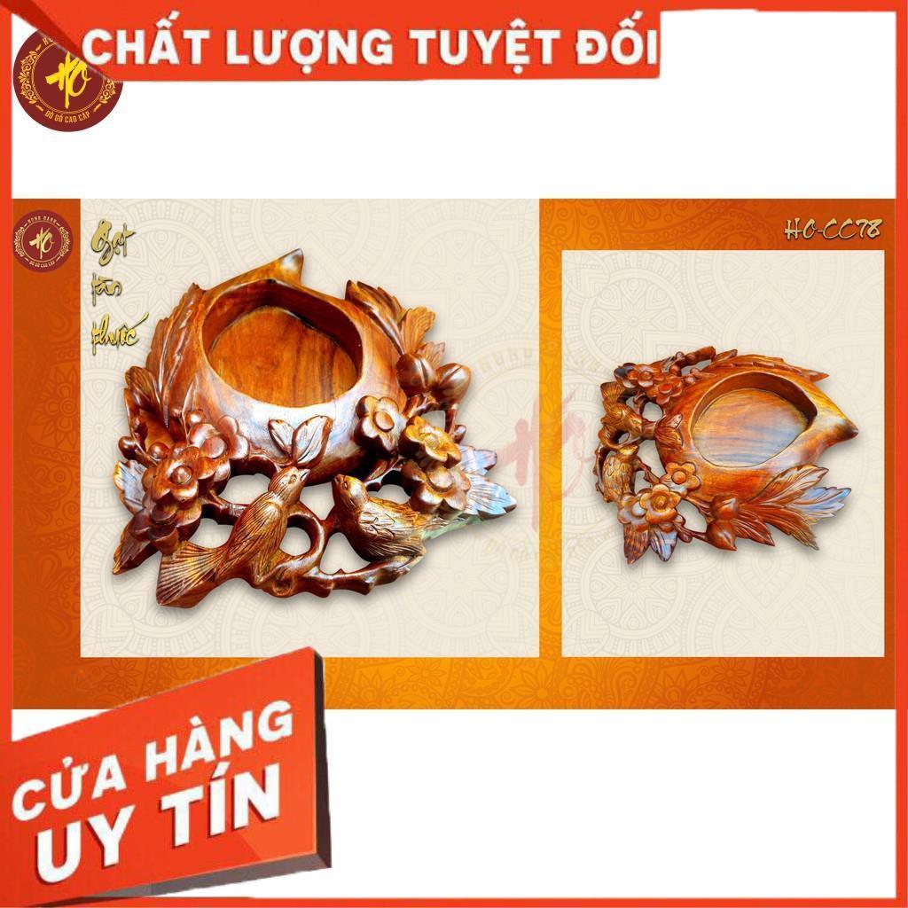 GẠT TÀN THUỐC LÁ CHIM HOA - PHONG CÁCH SANG TRỌNG