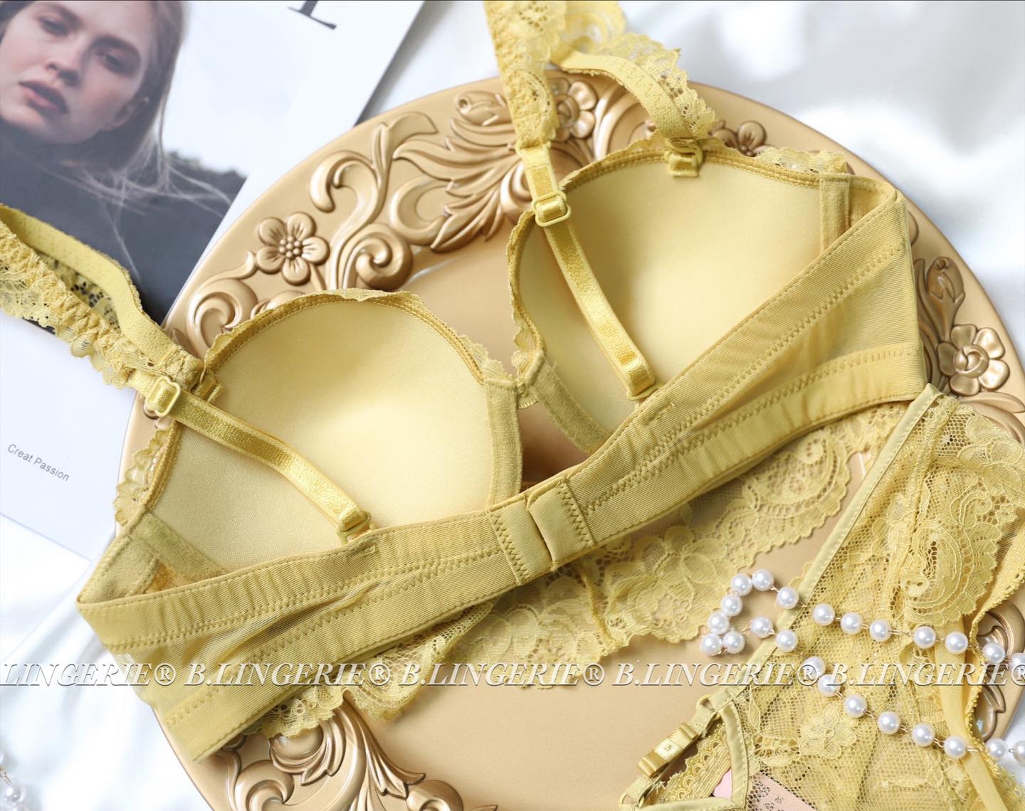Bộ Đồ Lót Nữ Ren Gợi Cảm - B.Lingerie