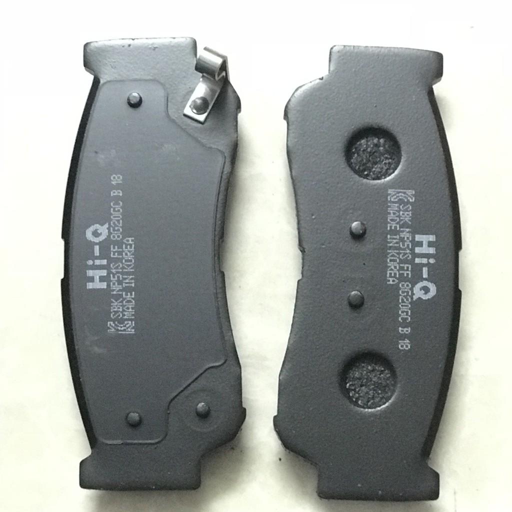 Má phanh chính hãng Hi-Q cho Starex sau + Santafe 2.7 xăng - 2.0 CRD sau - Bố thắng sau. OEM Brake