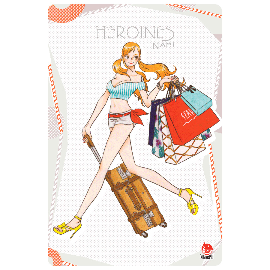 Tiểu Thuyết One Piece - HEROINES [Tặng Kèm Obi + Set Postcard]