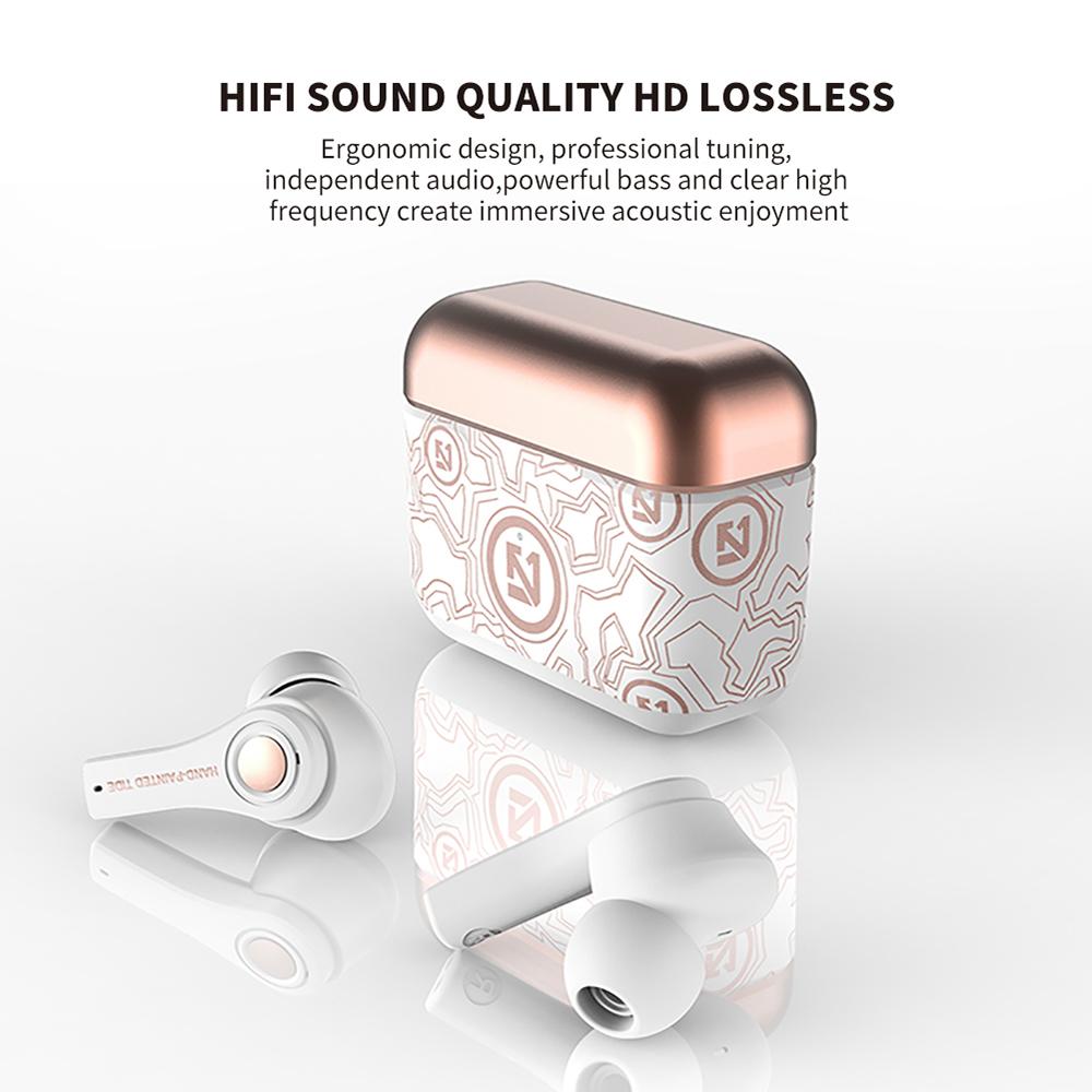 TWS Không Dây Tai Nghe Bluetooth 5.0 Thể Thao Chống Nước Tai Nghe Nhét Tai Tai Nghe Nhét Tai Cho iPhone 12 Pro Max/12 Pro/12 mini Xiaomi Samsung