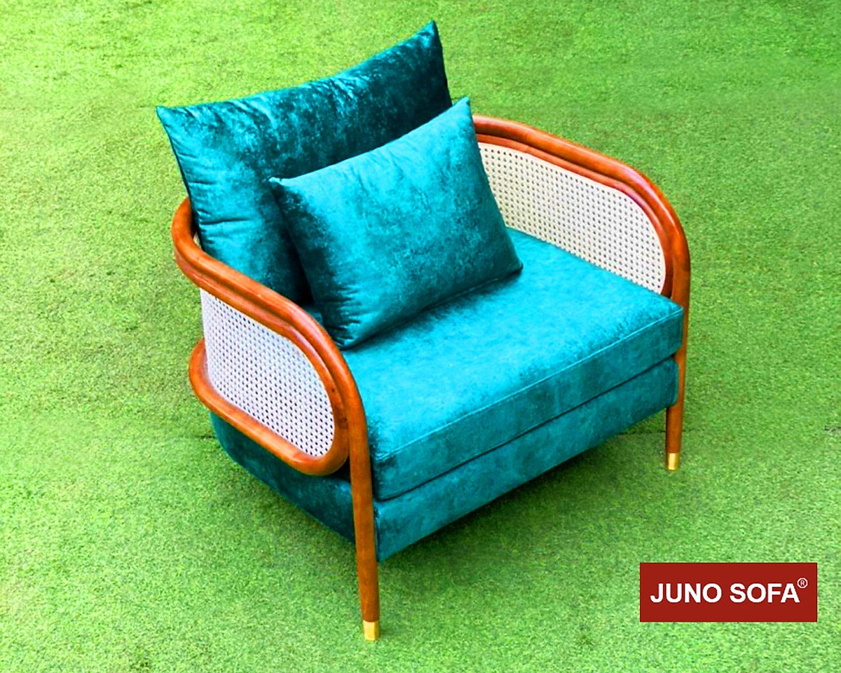Sofa đơn mây juno sofa ghế đơn 75x75x70cm