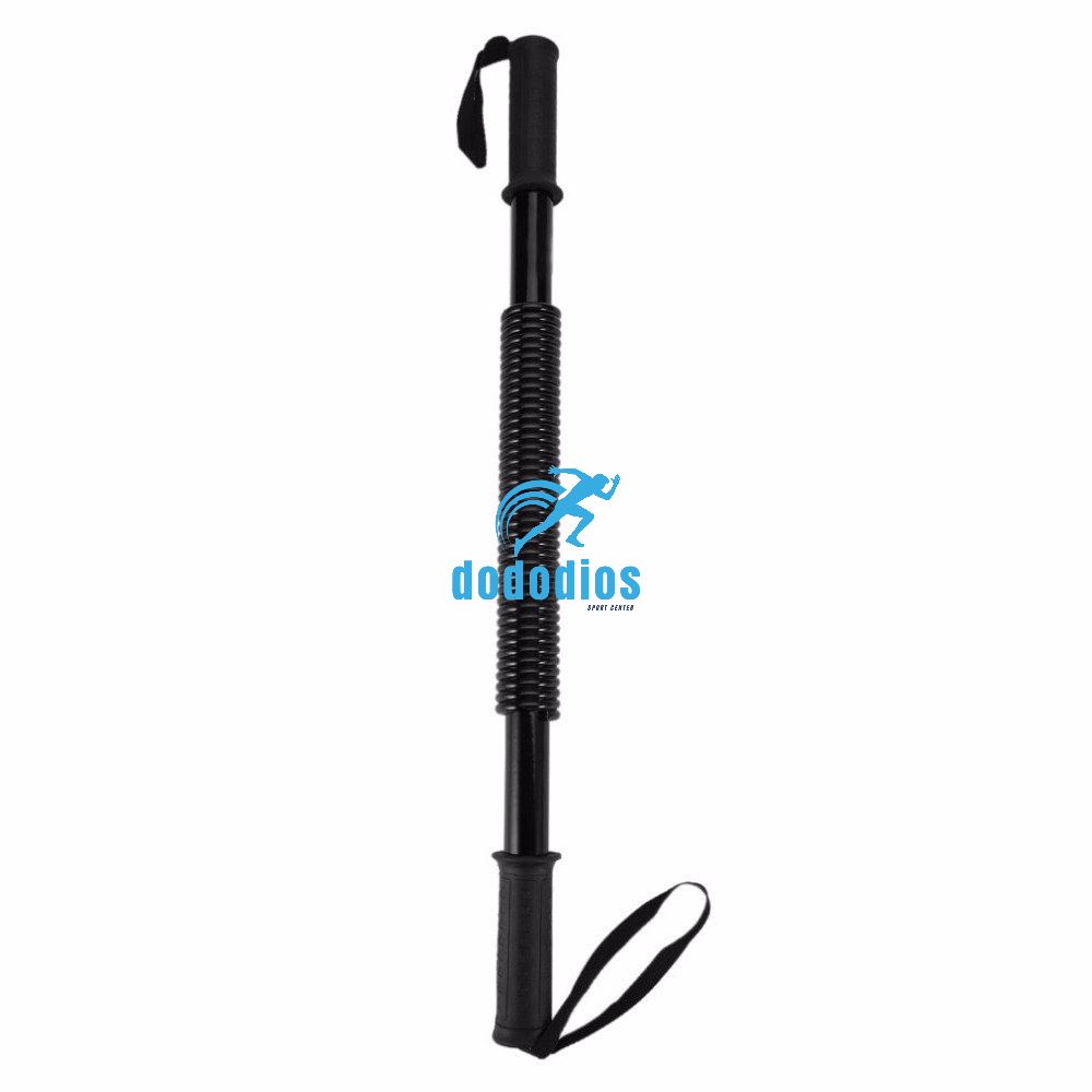 Gậy Bẻ Lò Xo Ti Tan Lực Bẻ Từ 20KG Đến 100KG Tập Tay,Vai,Xô,Ngực Body Tại Nhà gậy lò xo 100kg màu vàng - Hàng chính hãng dododios