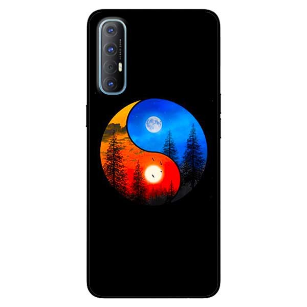 Ốp lưng dành cho Oppo Reno 3 Pro mẫu Âm Dương
