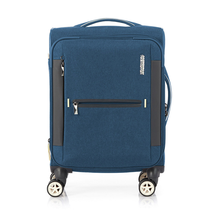 Vali kéo Droyce AMERICAN TOURISTER - MỸ Vali kéo vải có thiết kế thời trang, hiện đại và trọng lượng nhẹ Khóa kéo chống trộm DUOSAF tăng cường bảo mật Khóa số tích hợp TSA an toàn tiêu chuẩn Hoa Kỳ