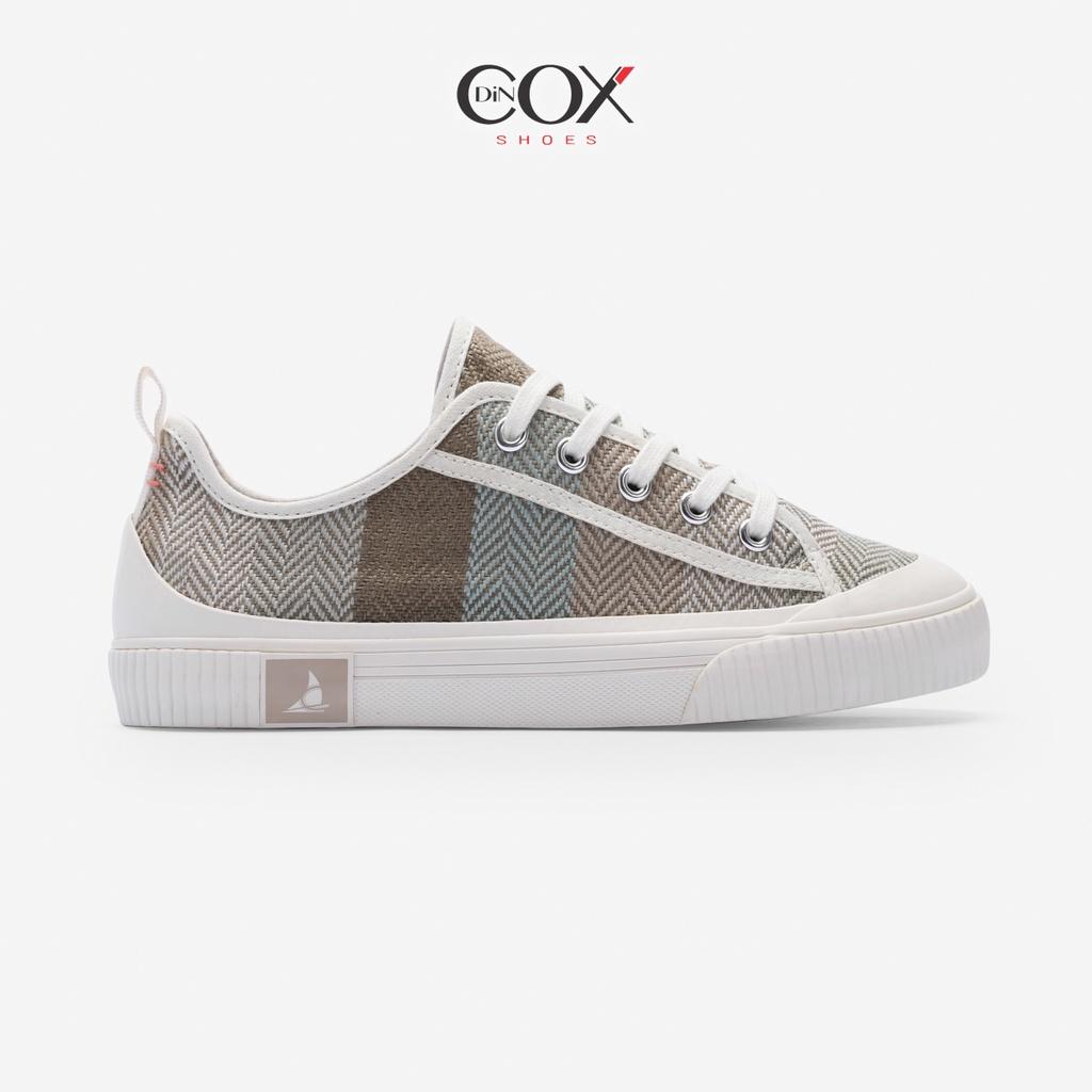 Giày Sneaker Bata Vải Canvas Nữ Dincox C20 Covi Blue Thời Trang Chính Hãng