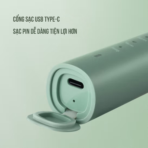 Bàn chải đánh răng điện sóng siêu âm FT1701VN - Hàng Chính Hãng