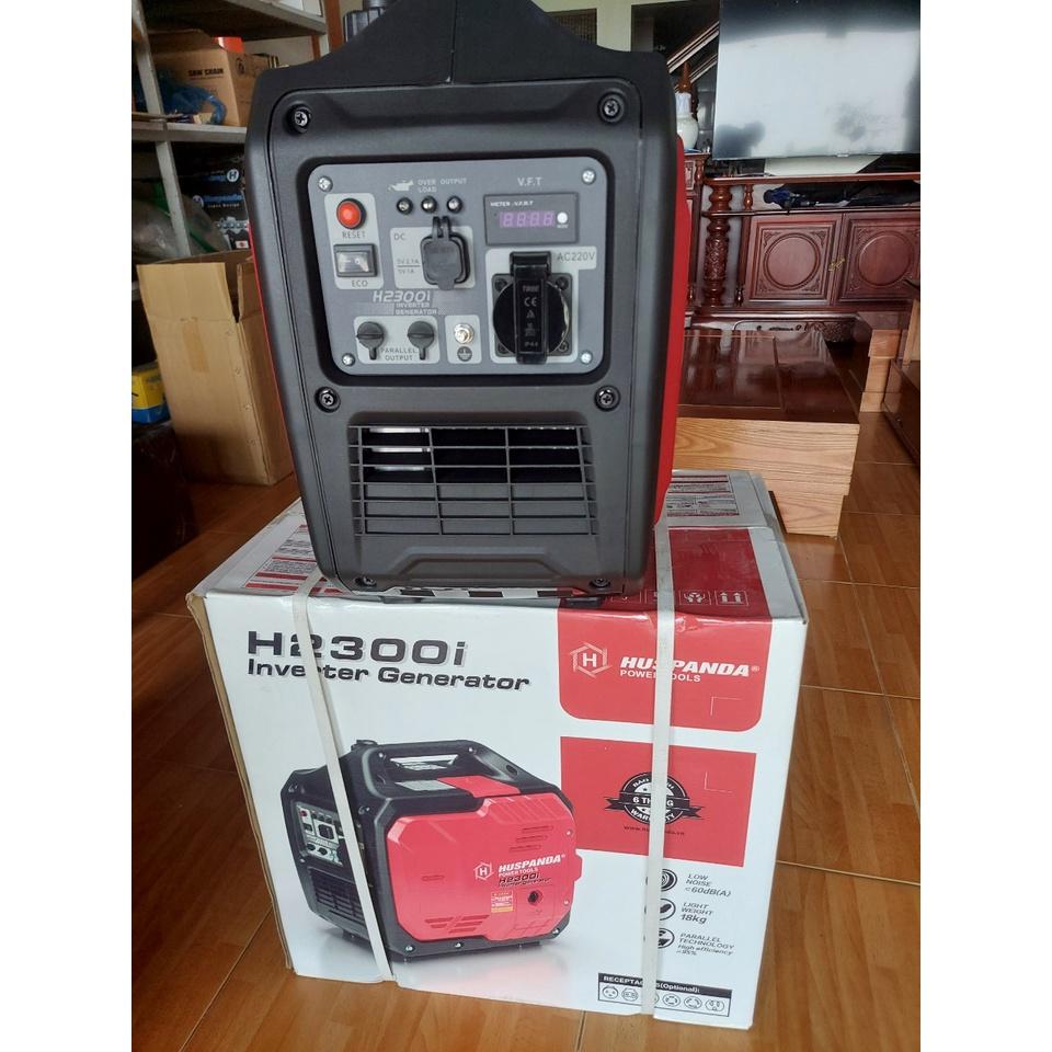 Máy phát điện mini inverter 2000 W tiết kiệm nhiên liệu dùng cho mọi gia đình ,công xưởng ,đi du lịch -trọng lượng 18kg