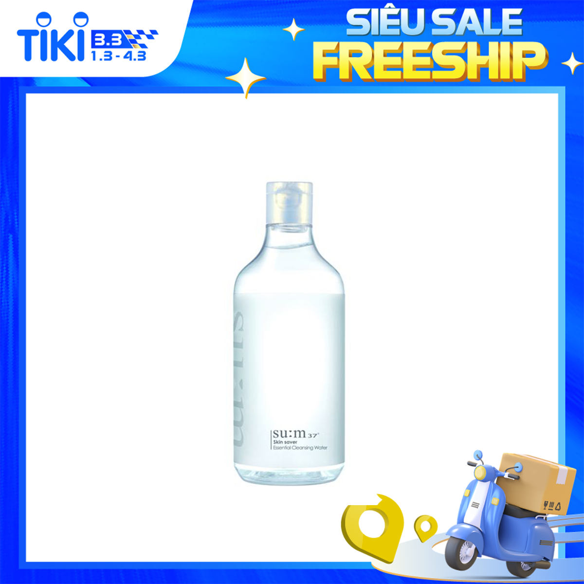 Nước tẩy trang Su:m37 Skin Saver essentilal Pure Cleansing Water