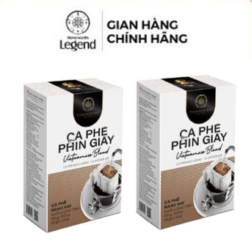 Combo 2 Hộp Cà Phê Phin Giấy Vietnameses Blend - Hộp 10 Túi - Trung Nguyên Legend