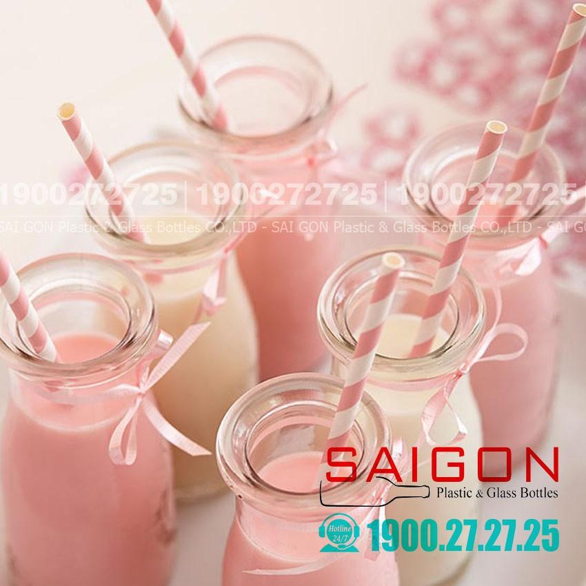 Combo 06 Hũ Pudding cao 100ml , 200ml nắp nhựa | Hũ Thủy Tinh Sữa chua