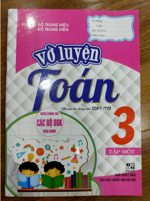 Sách - Vở Luyện Toán Lớp 3 - Tập 1