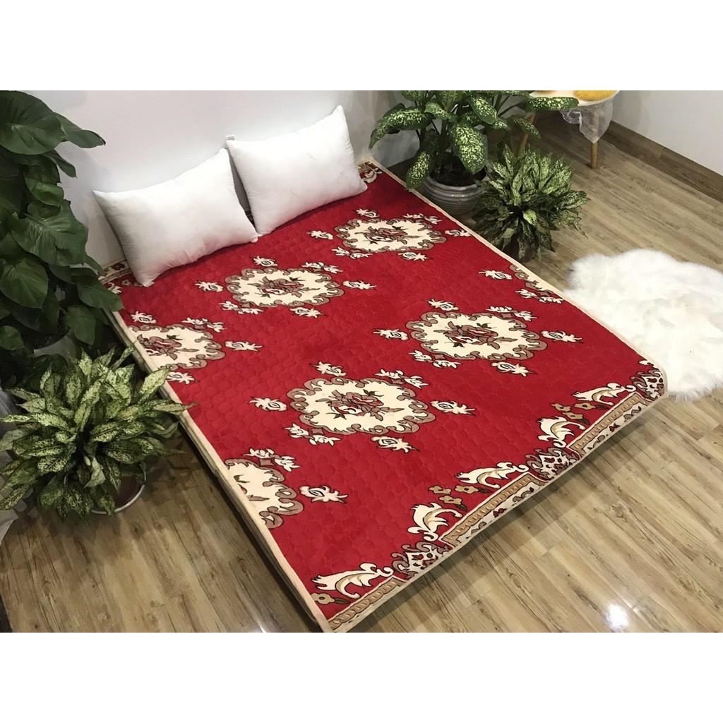 Thảm nhung trải giường loại 1m8 x 2m chat để chọn mẫu