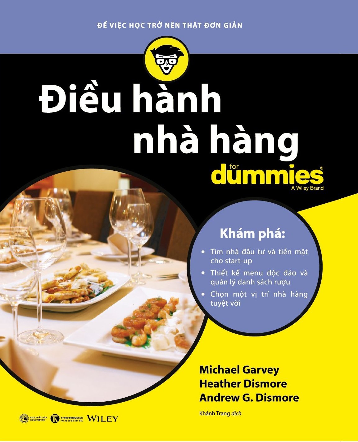 Sách - Điều Hành Nhà Hàng For Dummies