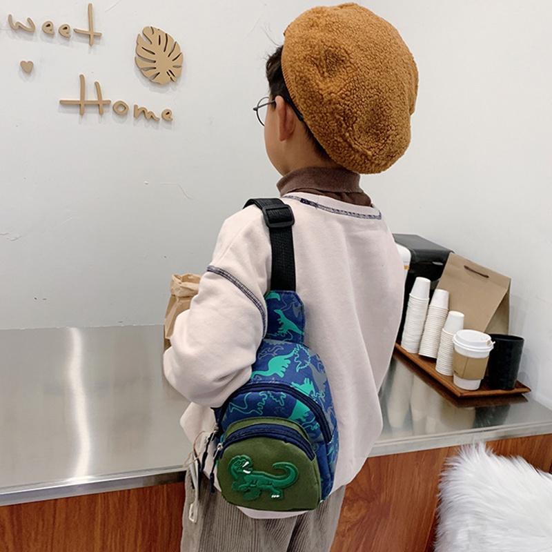 Túi đeo chéo YADOU họa tiết khủng long thời trang cho bé