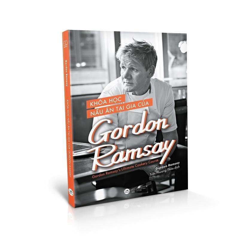 Sách Khóa Học Nấu Ăn Tại Gia Của GORDON RAMSAY - Bản Quyền - Bản đặc biệt