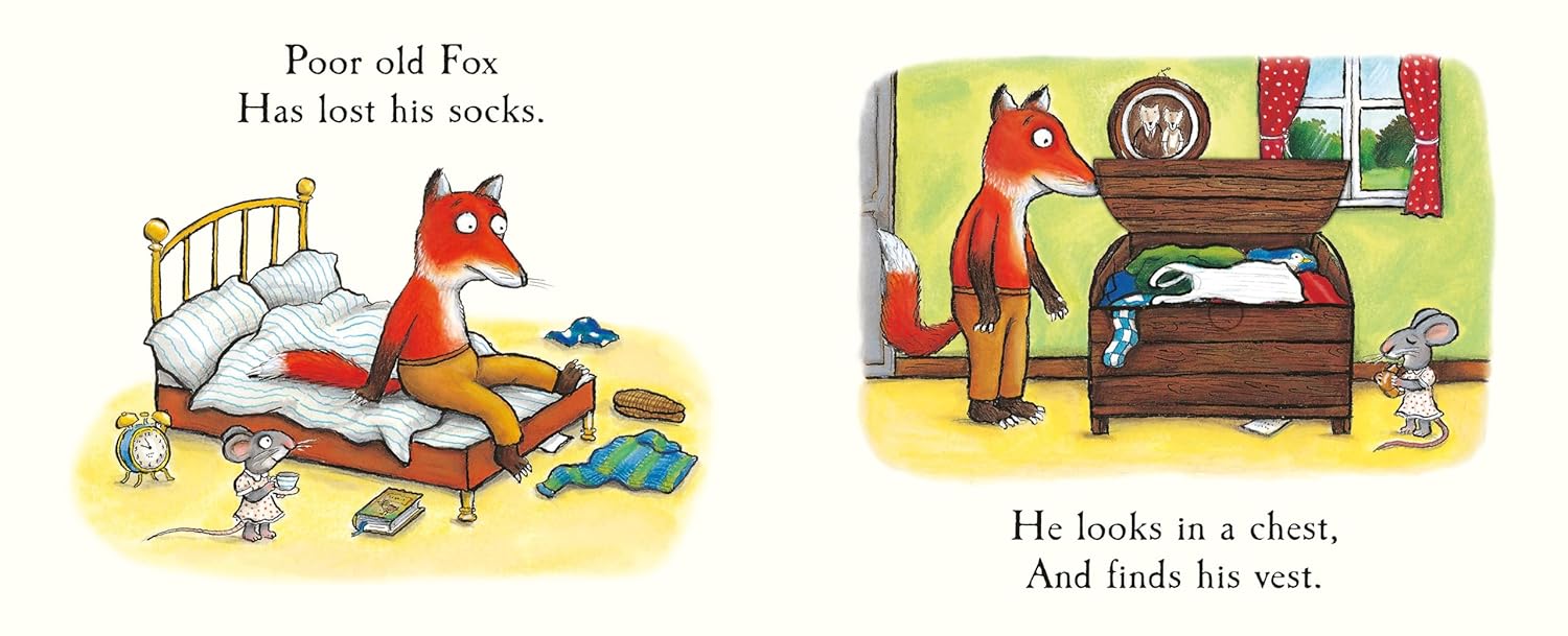 Sách thiếu nhi tiếng Anh - Fox'S Socks