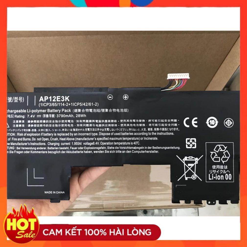 Pin (Battery) Dùng Cho Acer Aspire S7 191 Ultrabook 11 AP12E3K Original