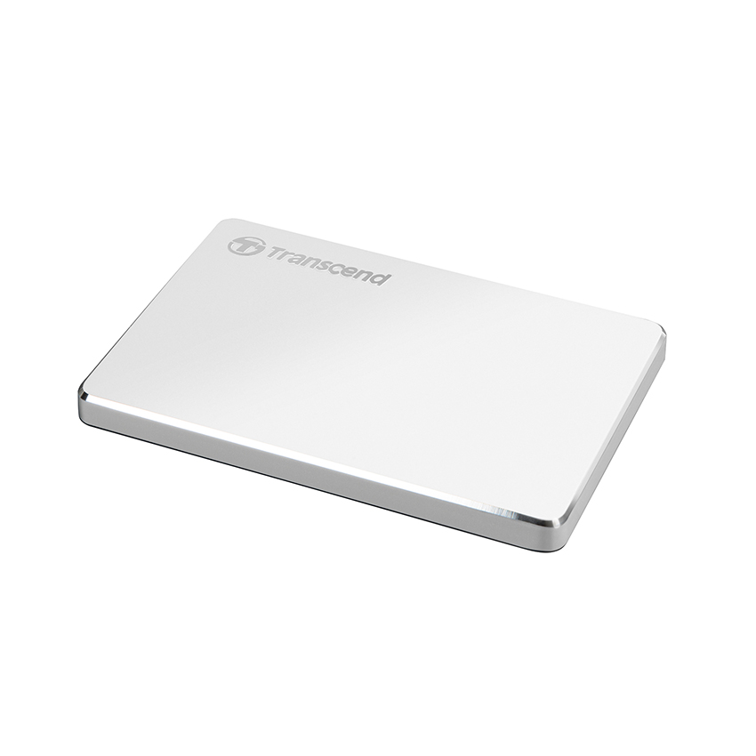 Ổ Cứng Di Động Transcend 1TB StoreJet 25C3S Extra Slim USB TypeC 3.1 Gen 1- Hàng Chính Hãng