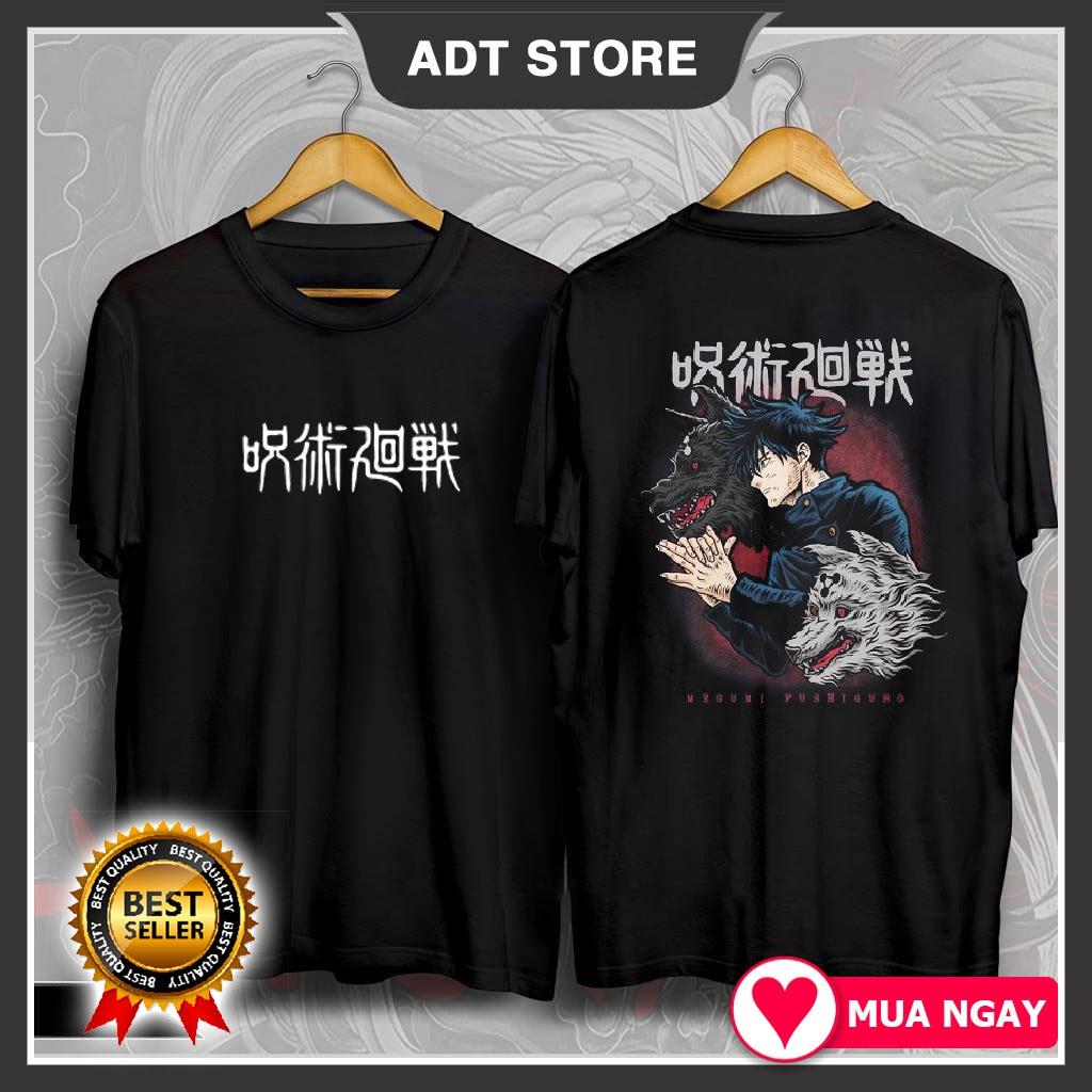 Áo thun Unisex Jujutsu Kaisen Satoru Gojo,Fushiguro father and Son, Megumi and toji Fushiguro, Anime độc đẹp giá rẻ