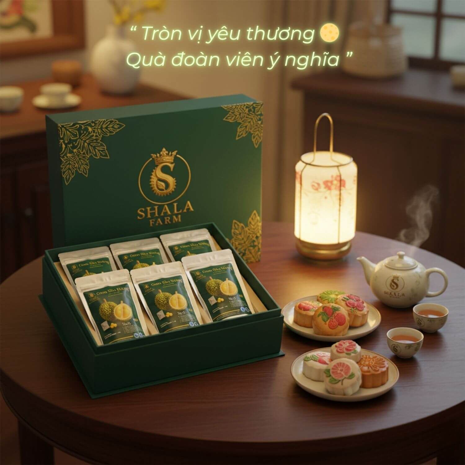 [ISO 22000] Cơm Sầu Riêng Ri6 Sấy Thăng Hoa Shala Farm 15g – Snack Healthy từ Trái Chín Tự Nhiên