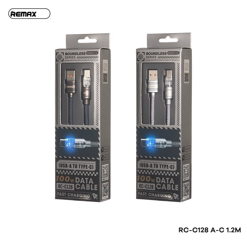 Hình ảnh Cáp Sạc Nhanh Remax USB to Type-C 100W - Hàng chính hãng
