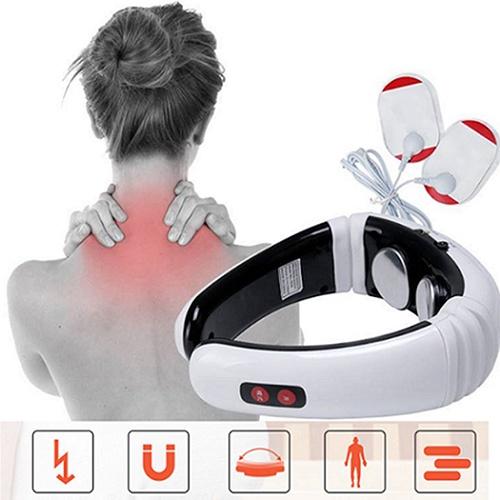 Máy Masage vai gáy chữ C, Máy Massage Cổ Vai Gáy 3D, Máy matxa trị liệu, , rung từ trường và xung điện,