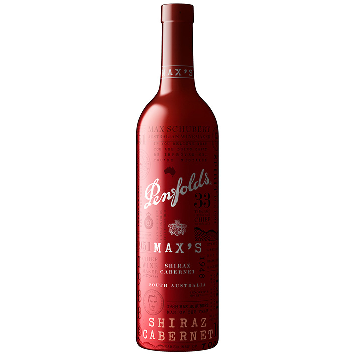 Rượu vang đỏ Úc MAX'S Shiraz Cabernet Sauvignon - Hộp quà phiên bản giới hạn