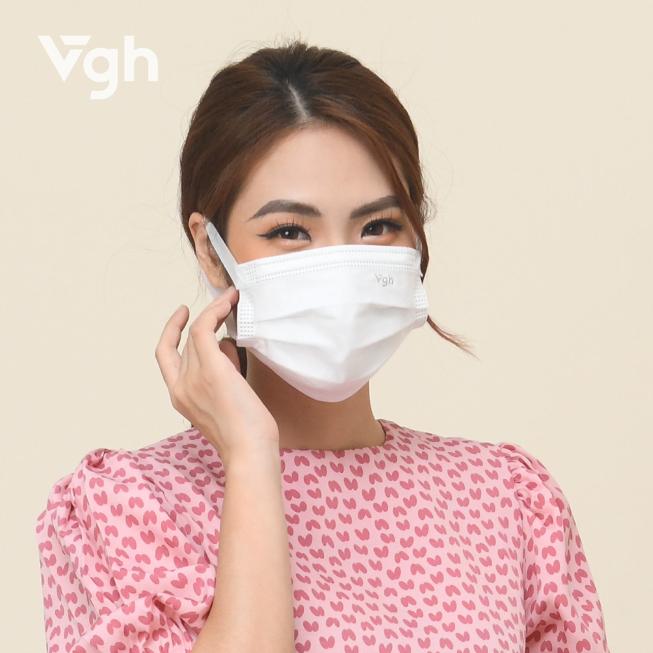 Khẩu trang quai siêu mềm VG Soft Mask lọc khuẩn 95%, cấu trúc 4 lớp mềm mại thoáng khí