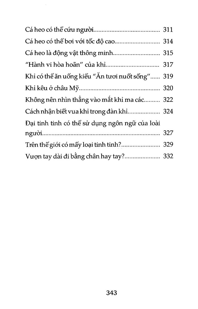 Khoa Học Vui - Thế Giới Động Vật