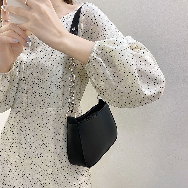 Túi xách nữ đéo chéo, đeo vai da mềm trơn