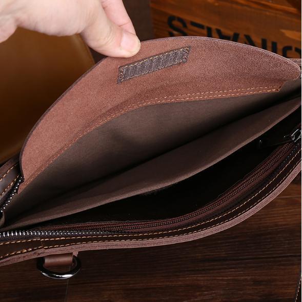 Túi đựng macbook laptop cầm tay da bò Retro Leather 13inch