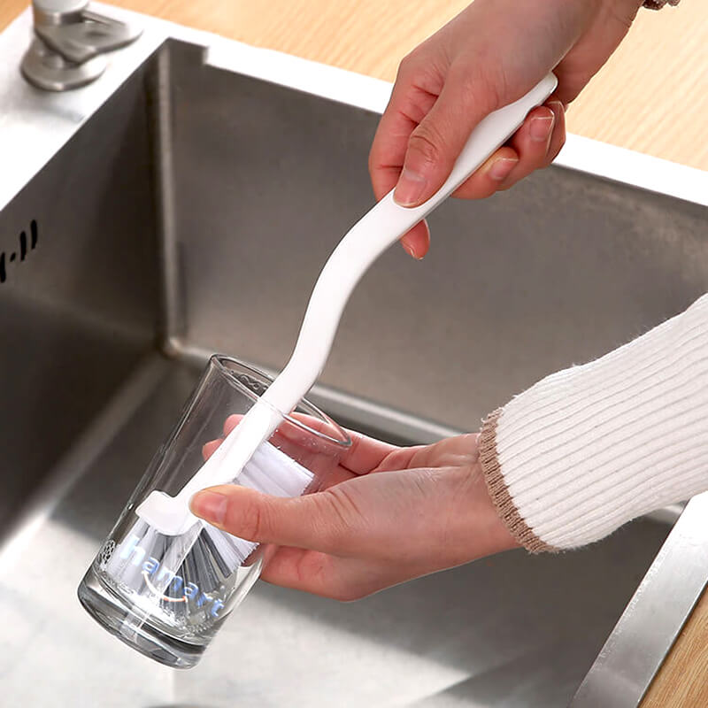 Bàn Chải Cọ Rửa Đa Năng Cốc Chai Lọ Thuỷ Tinh Ly Bình Sữa Chổi Vệ Sinh Bếp Khe Rãnh Hẹp Phòng Tắm