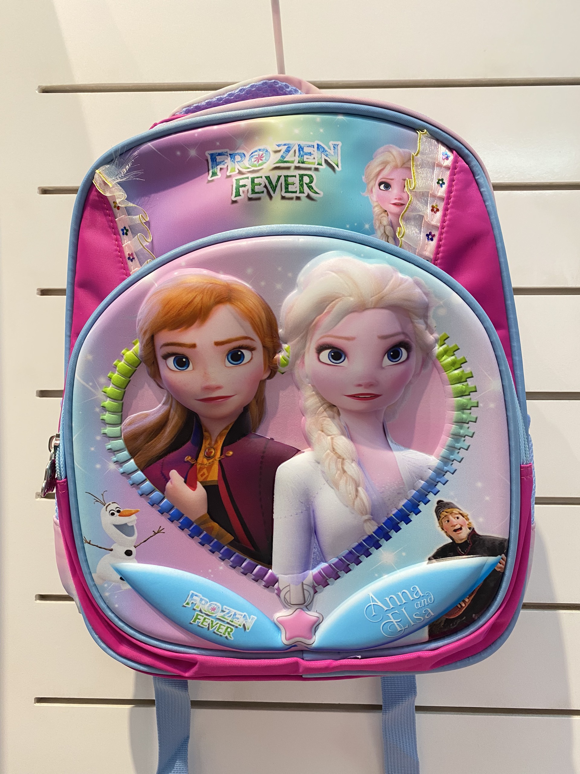 Balo / Cặp táp 12" 2 ngăn hình công chúa Frozen Elsa Ngựa Pony sắc màu siêu đáng yêu dành học sinh, cho bé gái