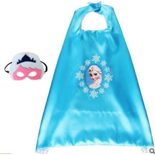 Set Áo choàng + mặt nạ Elsa hóa trang Halloween