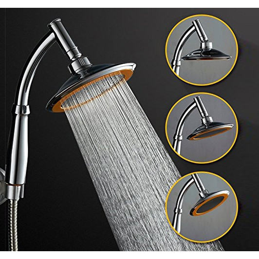 Bộ vòi sen tắm tăng áp lực nước Inox javal tiện lợi, cao cấp