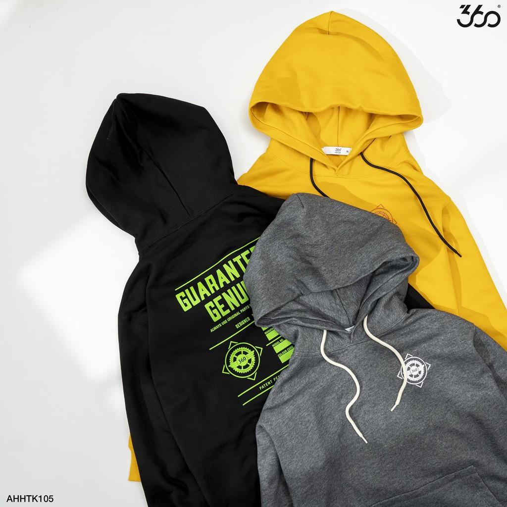 Sale Áo Hoodie nỉ 360 Boutique có mũ có túi - AHHTK105 .