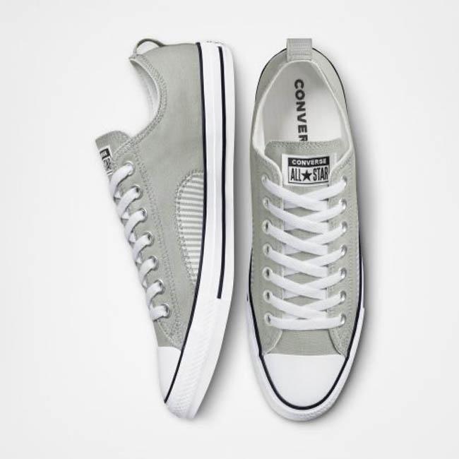 Giày Converse CHUCK TAYLOR ALL STAR STRIPE OX SLATE GREY - A00481C