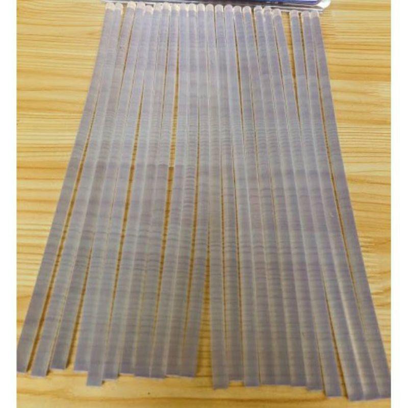 BỘ 10 CÂY KEO NẾN MIỄN PHÍ GIAO HÀNG KEO NẾN SILICON LOẠI NHỎ TRẮNG ĐỤC DÀI 25CM DÙNG CHO SÚNG BẮN KEO TIỆN DỤNG