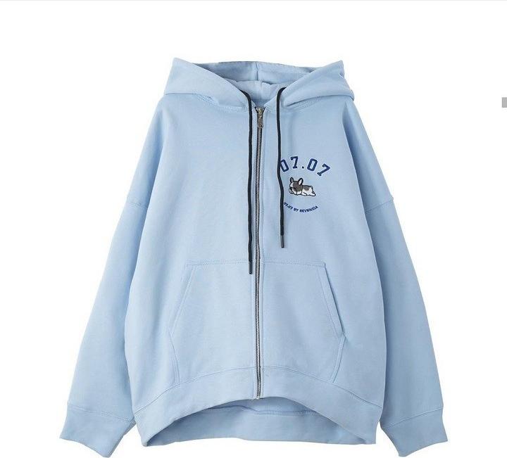 Áo khoác nỉ ngoại thêu 0707