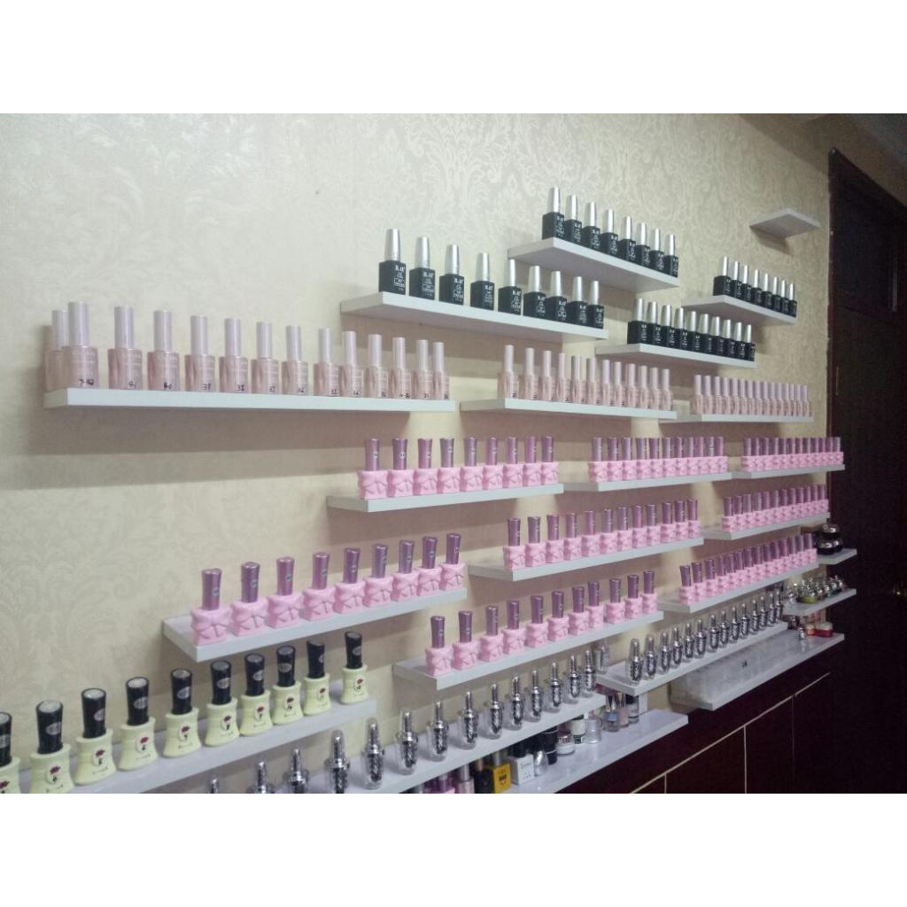 Kệ nail, kệ sơn móng tay, kệ thanh ngang treo tường 303