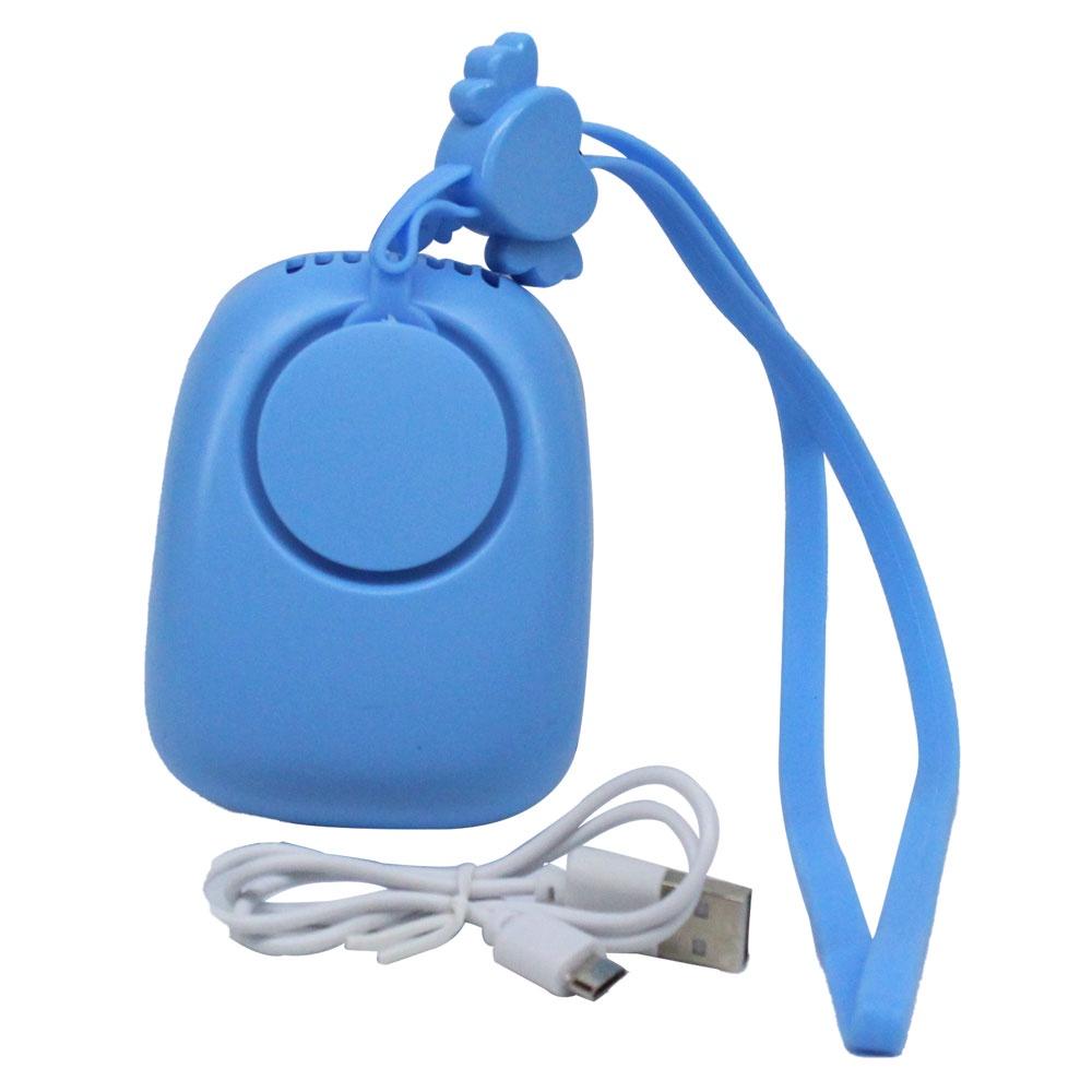 Đồ chơi máy quạt mini dây đeo cổ cổng sạc USB VBC-XJD-106