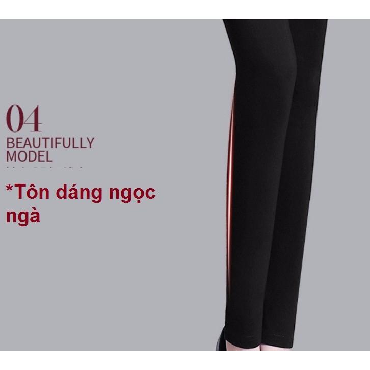 Hàng nhập cao cấp - Quần legging cạp cao-Video + Sẵn hàng Quần legging nữ lưng thun cao cấp QL-201i