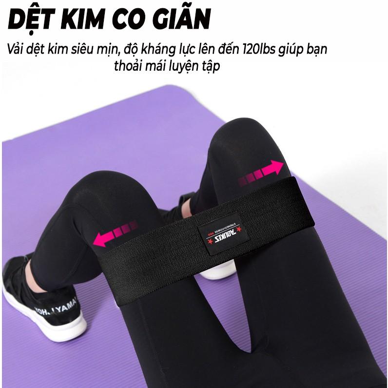 Dây Mini Band, Dây Đàn Hồi Kháng Lực Tập Chân Mông Gym Tại Nhà Miniband Aolikes AL3604