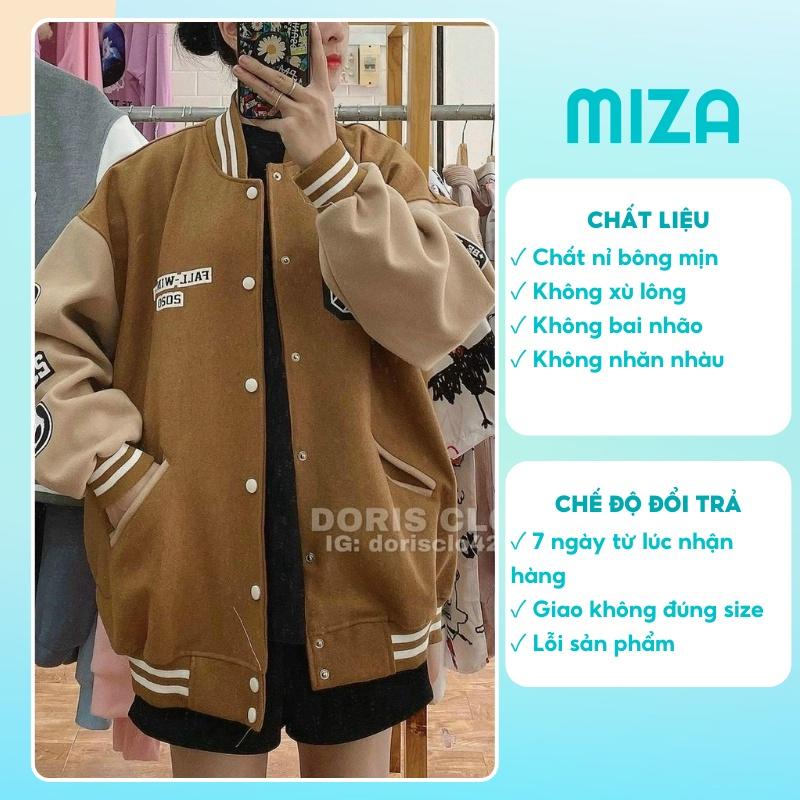 Áo khoác nỉ bông nam nữ bomber unisex gió jacket cúc bấm form rộng local brand ulzzang phong cách hàn quốc đep Số 26